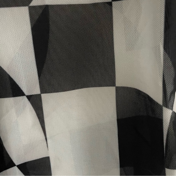 New! Beach Riot Vera Cover-Up black white 20273 - Picture 8 of 11